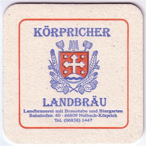 nalbach sls-sl körpricher 1a (quad185-körpricher landbräu-blaurot)